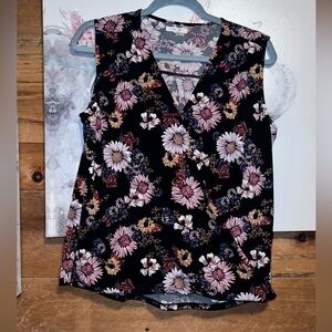 Twilight Floral Tank Top
